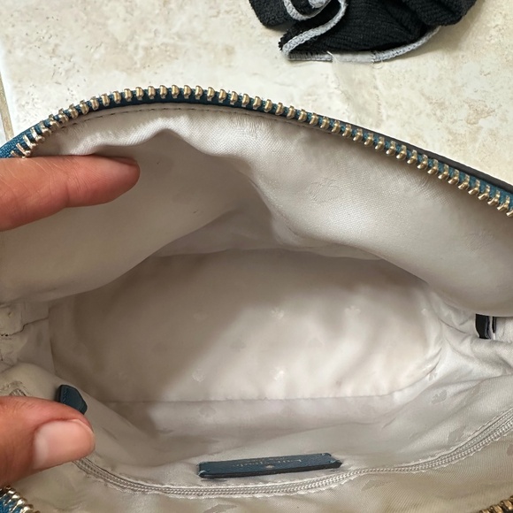 Kate Spade Staci Dark Turquoise Dome Crossbody - Picture 4 of 7